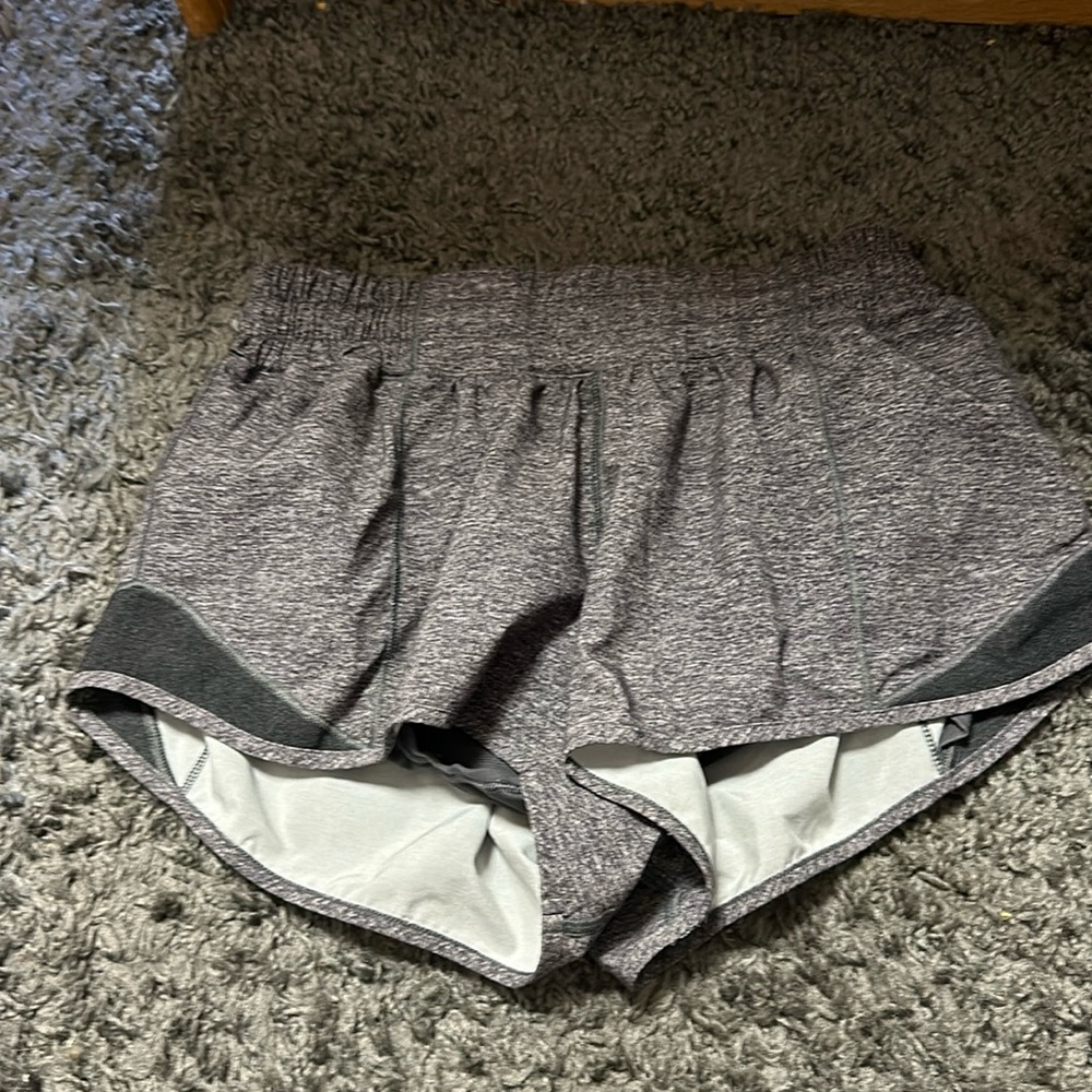 Grey Lululemon shorts. 2.5 Inch size 4!